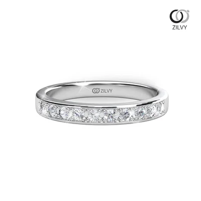 แหวนเพชรผู้หญิง รุ่น GR1110 - มุมบน