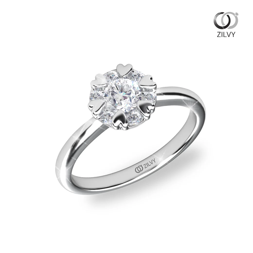 แหวนเพชร Violette Aura