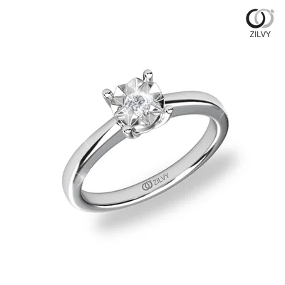 แหวนเพชรผู้หญิง รุ่น GR1117 - ภาพเต็ม