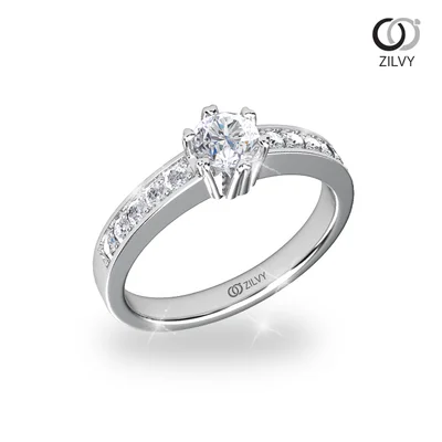 แหวนเพชรผู้หญิง รุ่น GR1119 - มุมเปอร์สเปกทีฟ