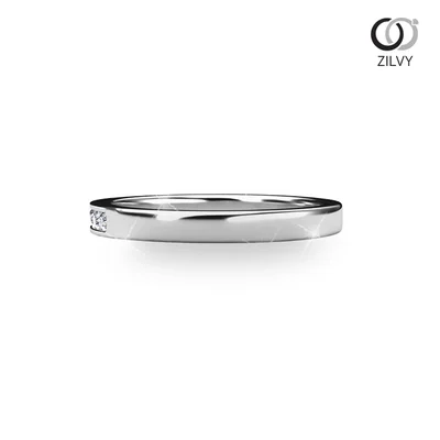 แหวนเพชรผู้หญิง รุ่น GR1125 - มุมข้าง