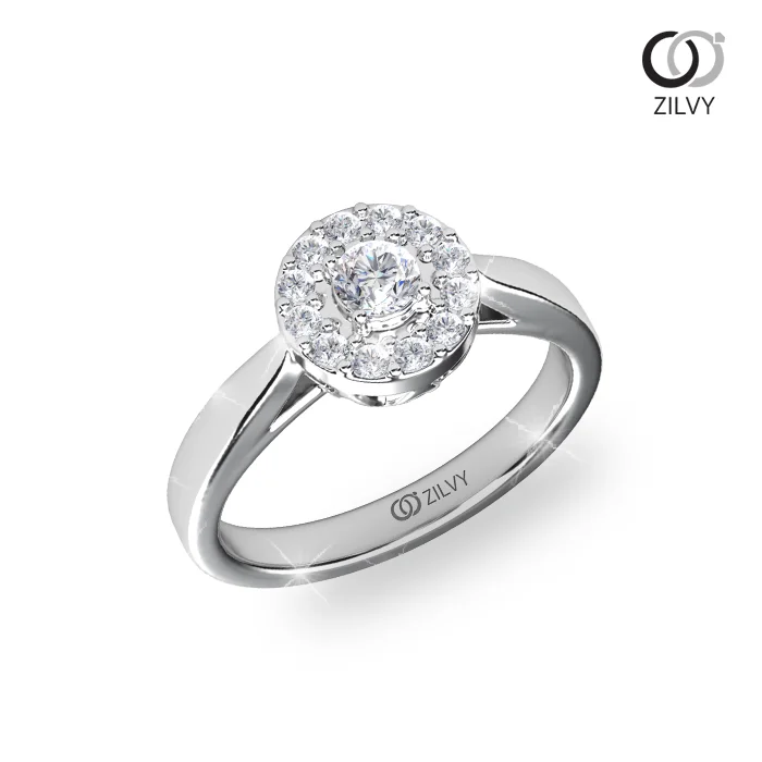 แหวนเพชร Elise Aura