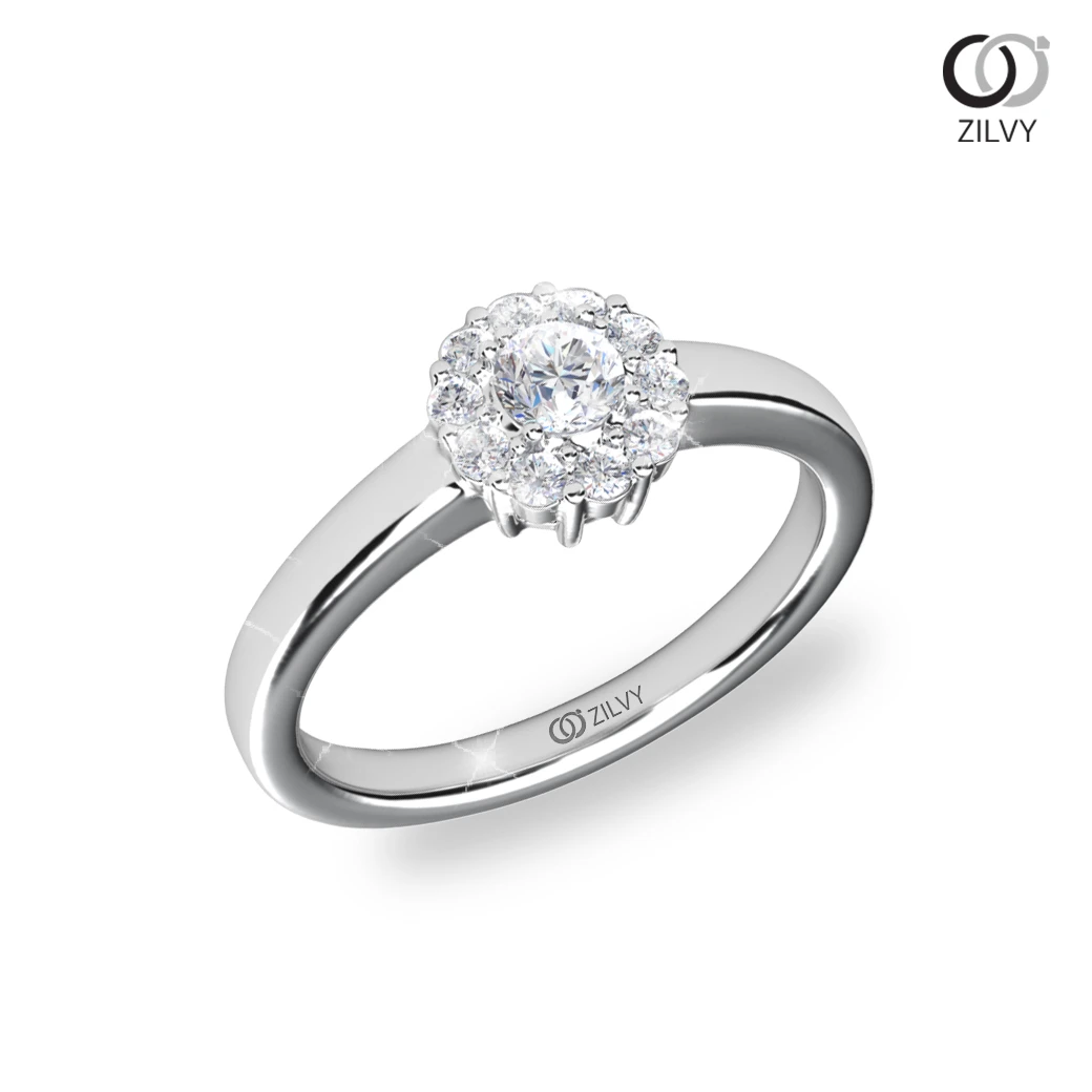 แหวนเพชร Olympe Aura