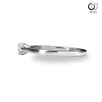 แหวนเพชรผู้หญิง รุ่น GR1165 - มุมข้าง