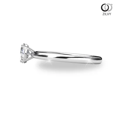 แหวนเพชรผู้หญิง รุ่น GR1167 - มุมข้าง