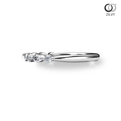 แหวนเพชรผู้หญิง รุ่น GR1168 - มุมข้าง