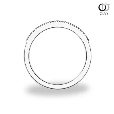 แหวนเพชรผู้หญิง รุ่น GR1175 - มุมหน้า