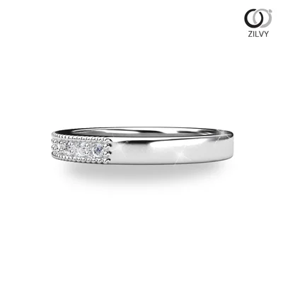 แหวนเพชรผู้หญิง รุ่น GR1175 - มุมข้าง