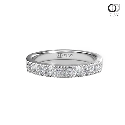 แหวนเพชรผู้หญิง รุ่น GR1175 - มุมบน