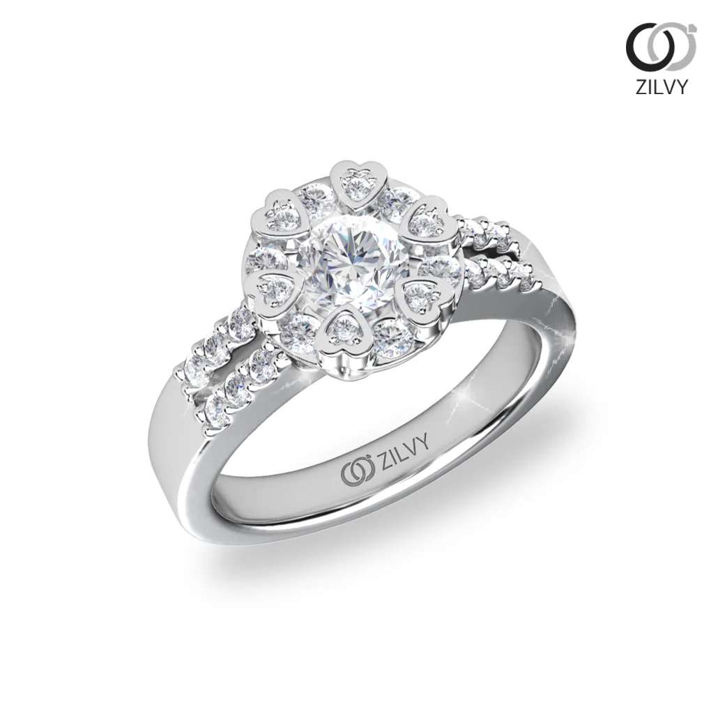 แหวนเพชร Soleil Aura