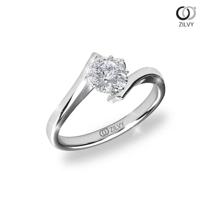 แหวนเพชรผู้หญิง รุ่น GR1188 - มุมเปอร์สเปกทีฟ