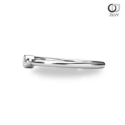 แหวนเพชรผู้หญิง รุ่น GR1190 - มุมข้าง