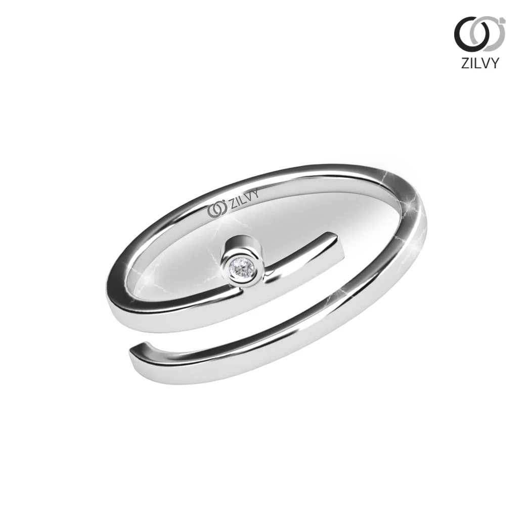 แหวนเพชร Elodie Tension