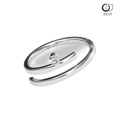 แหวนเพชรผู้หญิง รุ่น GR1193 - มุมเปอร์สเปกทีฟ