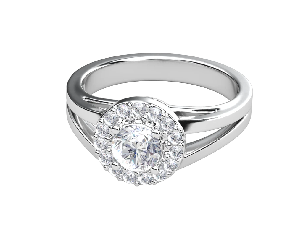 แหวนเพชร Ines Aura