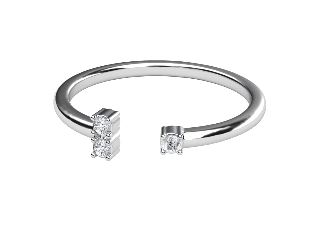 แหวนเพชร Lena Split