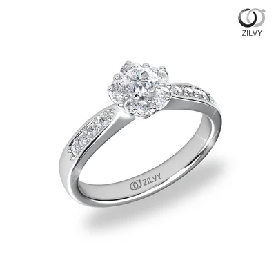 แหวนเพชรผู้หญิง รุ่น GR1211 - ภาพเต็ม