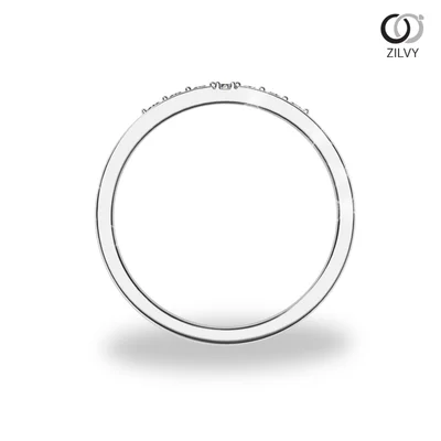 แหวนเพชรผู้หญิง รุ่น GR1214 - มุมหน้า