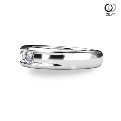 แหวนเพชรผู้หญิง รุ่น GR1216 - มุมข้าง