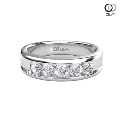 แหวนเพชรผู้หญิง รุ่น GR1216 - มุมบน