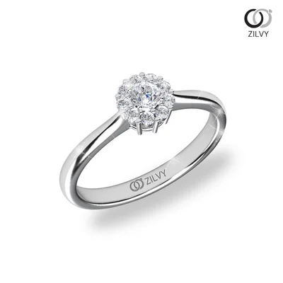 แหวนเพชรผู้หญิง รุ่น GR1223 - มุมเปอร์สเปกทีฟ