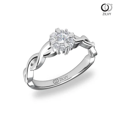 แหวนเพชรผู้หญิง รุ่น GR1231 - ภาพเต็ม