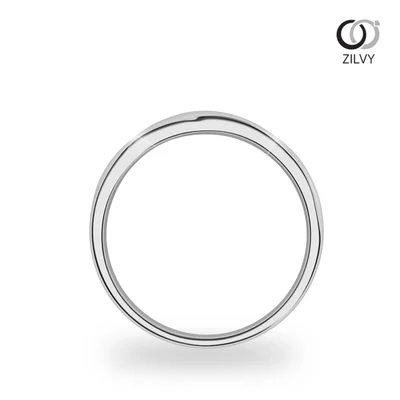 แหวนเพชรผู้หญิง รุ่น GR124 - มุมหน้า