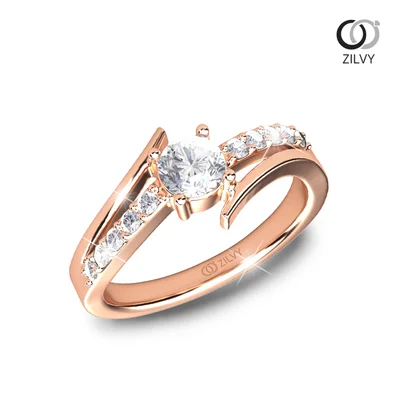 แหวนเพชรผู้หญิง รุ่น GR1248 - มุมเปอร์สเปกทีฟ