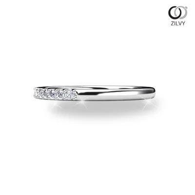 แหวนเพชรผู้หญิง รุ่น GR1257 - มุมข้าง