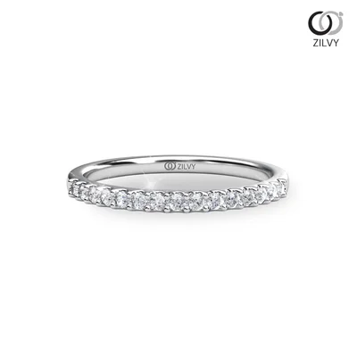 แหวนเพชรผู้หญิง รุ่น GR1257 - มุมบน