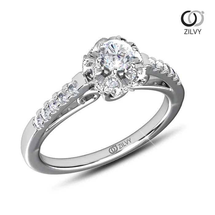 แหวนเพชร Lucienne Aura