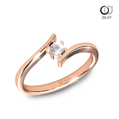 แหวนเพชรผู้หญิง รุ่น GR1267 - มุมเปอร์สเปกทีฟ