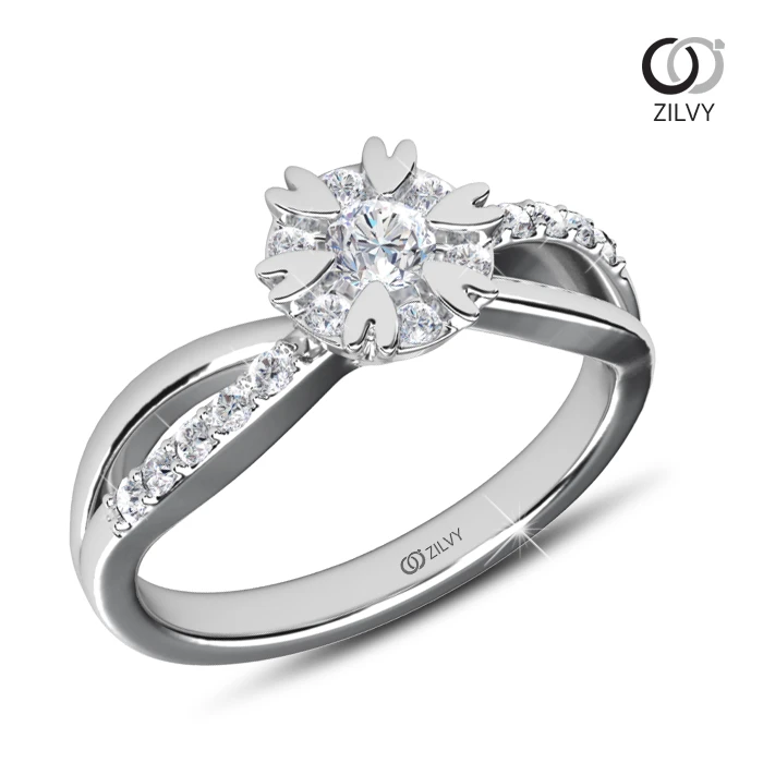 แหวนเพชร Cosette Cluster