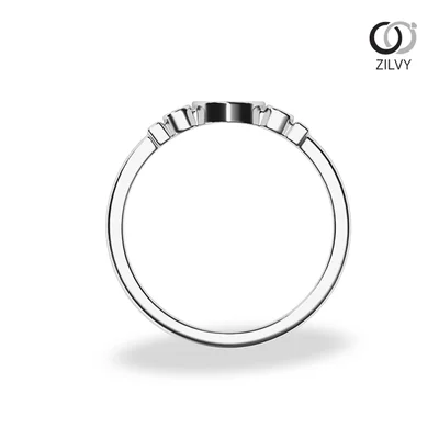 แหวนเพชรผู้หญิง รุ่น GR1326 - มุมหน้า