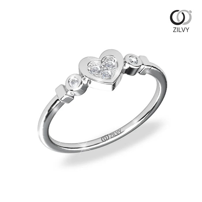 แหวนเพชร Noelle Flanked