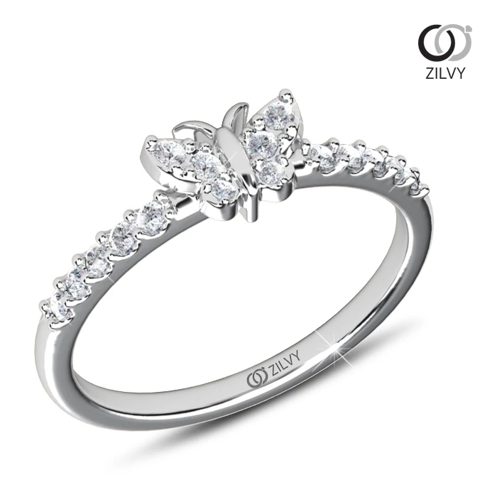 แหวนเพชร Simone Pavé