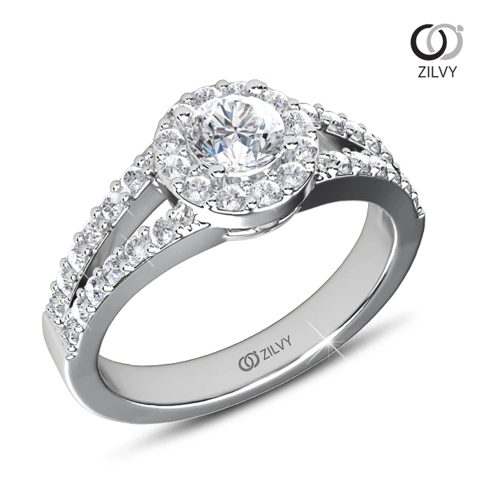 แหวนเพชร Valentina Aura