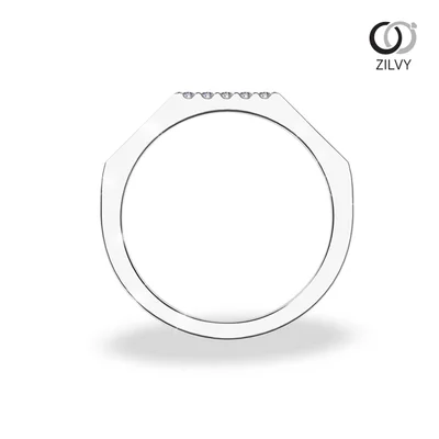 แหวนเพชรผู้หญิง รุ่น GR1337 - มุมหน้า