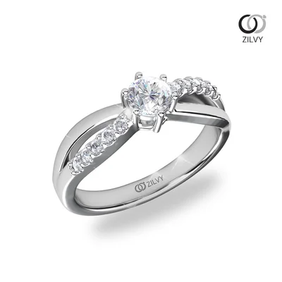 แหวนเพชรผู้หญิง รุ่น GR1341 - ภาพเต็ม