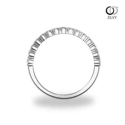 แหวนเพชรผู้หญิง รุ่น GR1342 - มุมบน