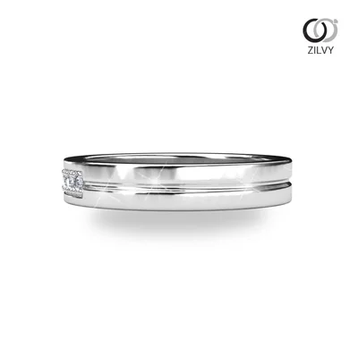 แหวนเพชรผู้หญิง รุ่น GR1347 - มุมข้าง