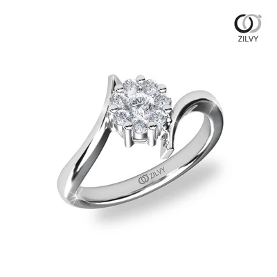 แหวนเพชรผู้หญิง รุ่น GR1355 - ภาพเต็ม