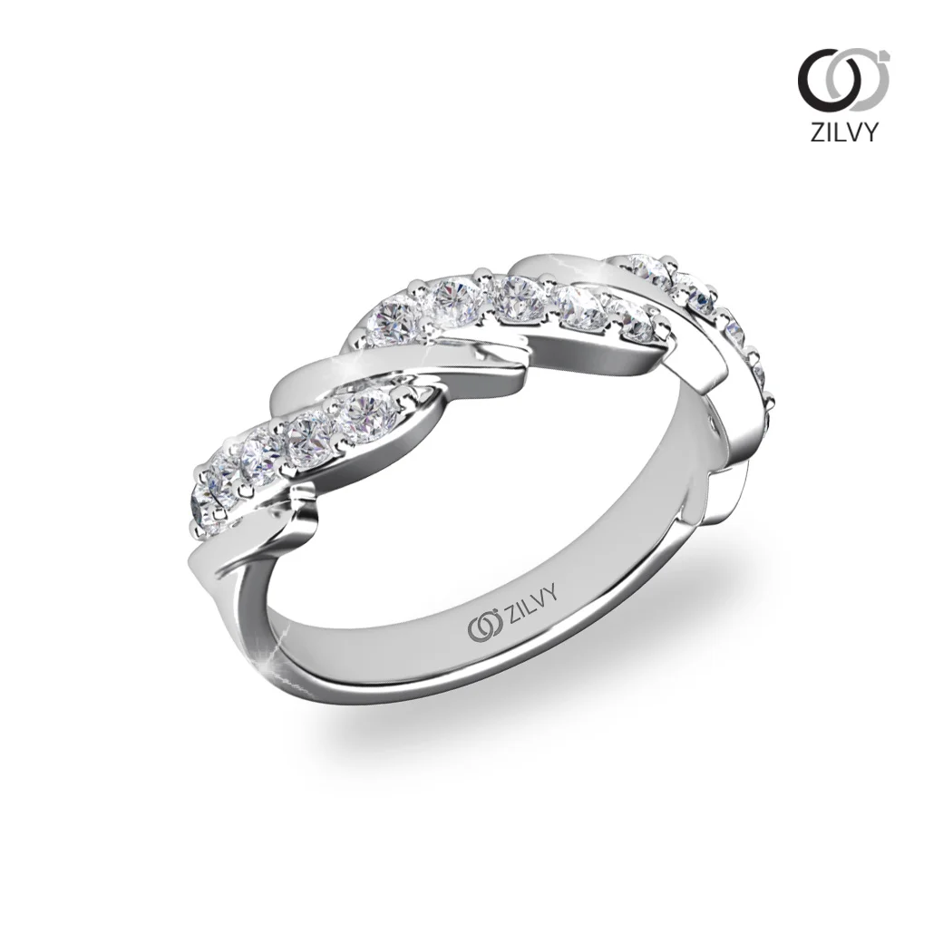 แหวนเพชร Sylvie Twist