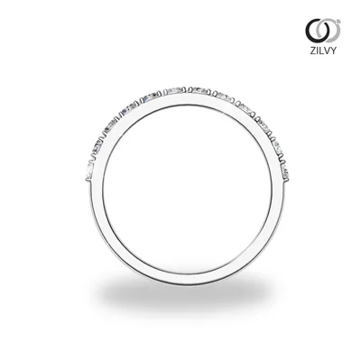 แหวนเพชรผู้หญิง รุ่น GR1360 - มุมบน