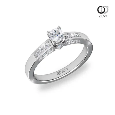 แหวนเพชรผู้หญิง รุ่น GR1364 - มุมเปอร์สเปกทีฟ