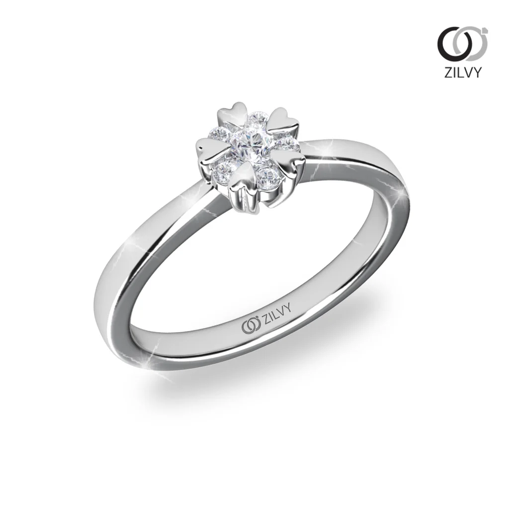 แหวนเพชร Caprice Cluster