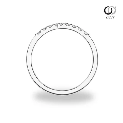 แหวนเพชรผู้หญิง รุ่น GR1376 - มุมบน