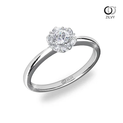 แหวนเพชรผู้หญิง รุ่น GR1378 - มุมเปอร์สเปกทีฟ