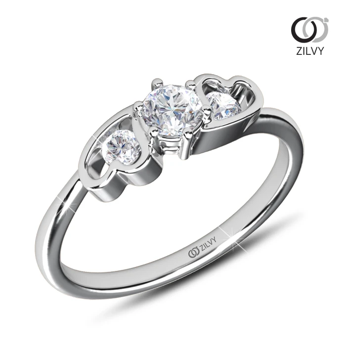 แหวนเพชร Elara Trinity