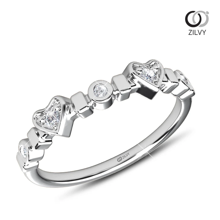 แหวนเพชร Margaux Band